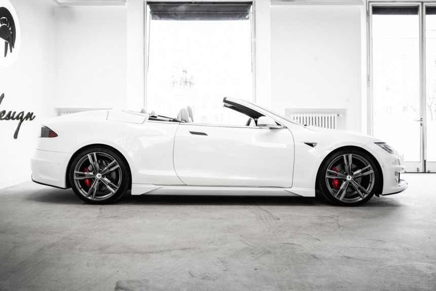 Ателье Ares Design представило кабриолет на базе Теслы Ателье Ares Design представило кабриолет на базе Теслы