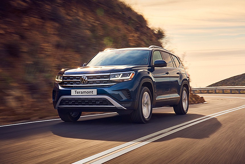 Обновленный Volkswagen Teramont едет в Россию Обновленный Volkswagen Teramont едет в Россию