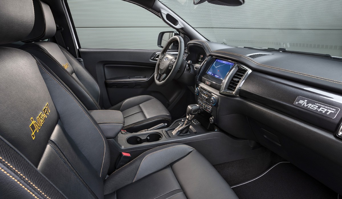 Пикап Ford Ranger MS-RT прикинулся спортсменом Пикап Ford Ranger MS-RT прикинулся спортсменом