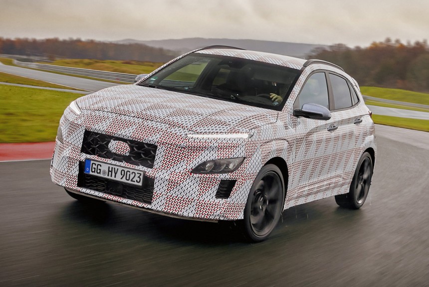 «Заряженный» кроссовер Hyundai Kona N почти готов «Заряженный» кроссовер Hyundai Kona N почти готов