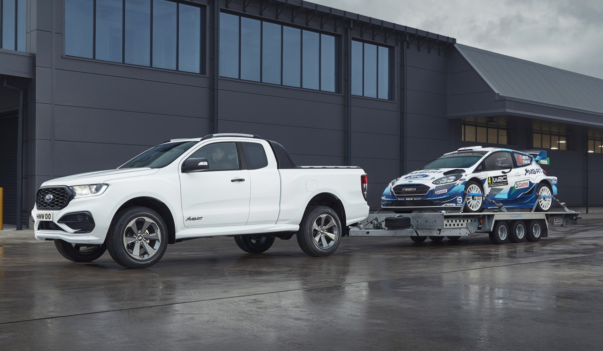 Пикап Ford Ranger MS-RT прикинулся спортсменом Пикап Ford Ranger MS-RT прикинулся спортсменом