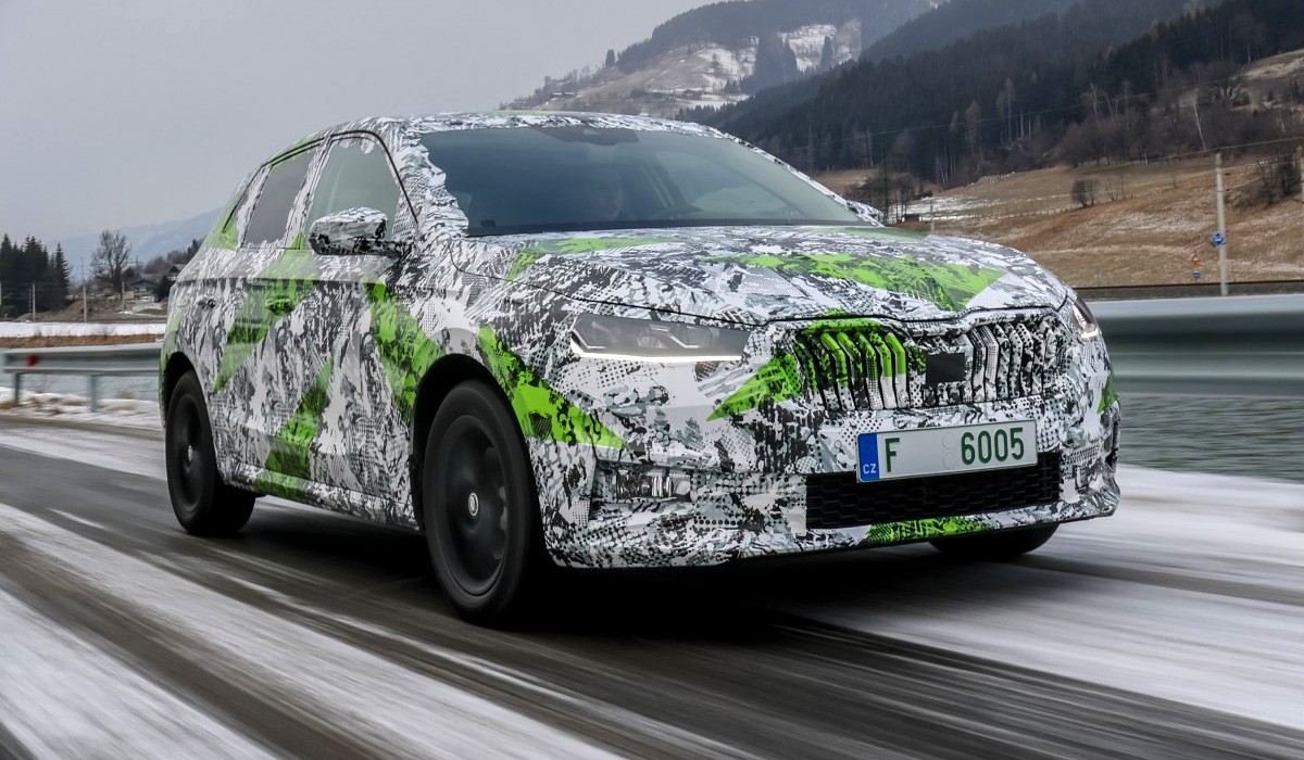 Появились подробности о новом хэтчбеке Skoda Fabia
