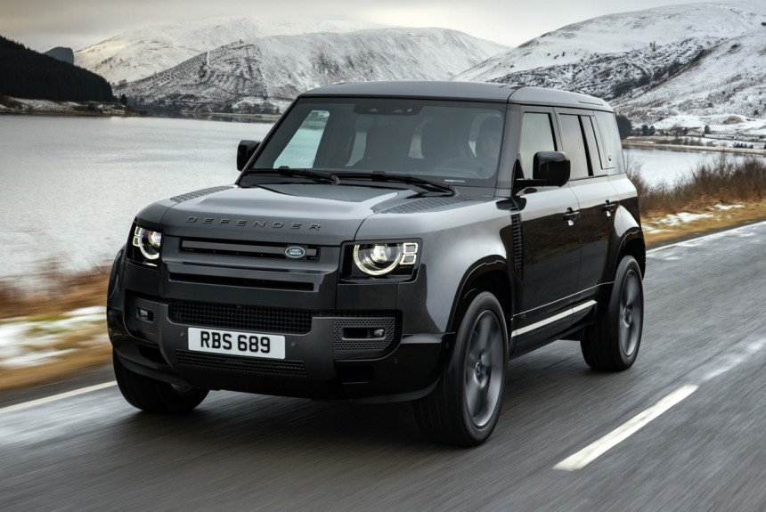 Новый Land Rover Defender: теперь с двигателем V8