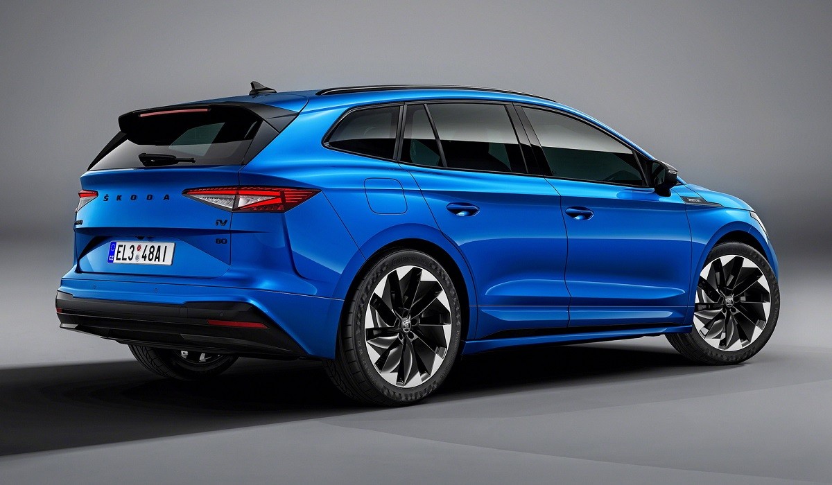 Электромобиль Skoda Enyaq Sportline iV проникся духом RS-версии