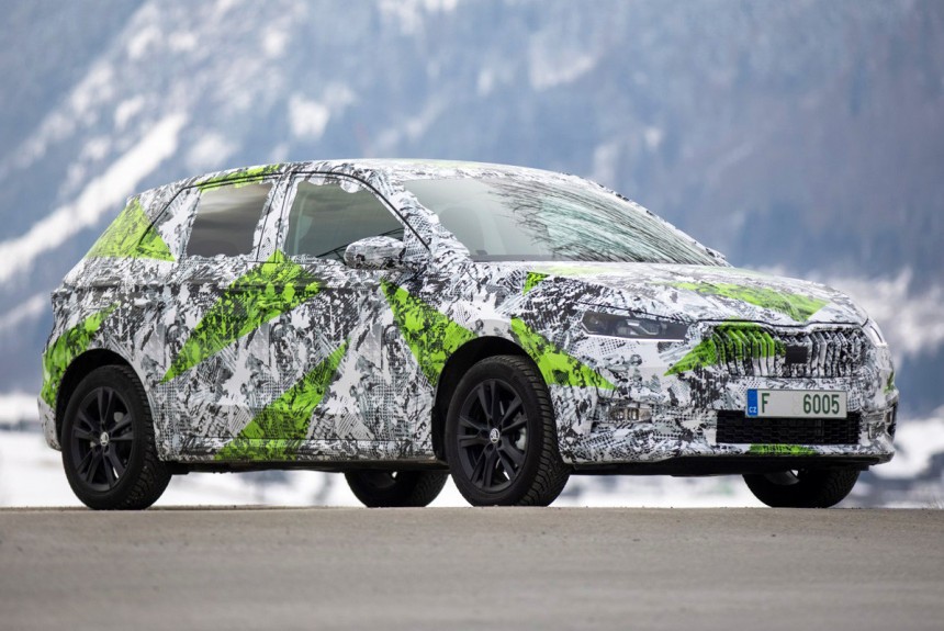 Появились подробности о новом хэтчбеке Skoda Fabia