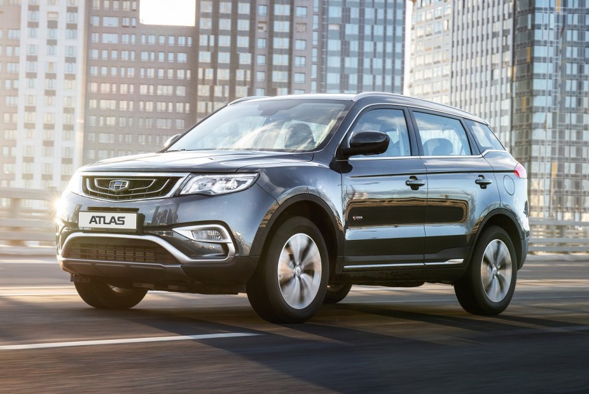 Кроссовер Geely Atlas: сокращение гаммы и повышение цен