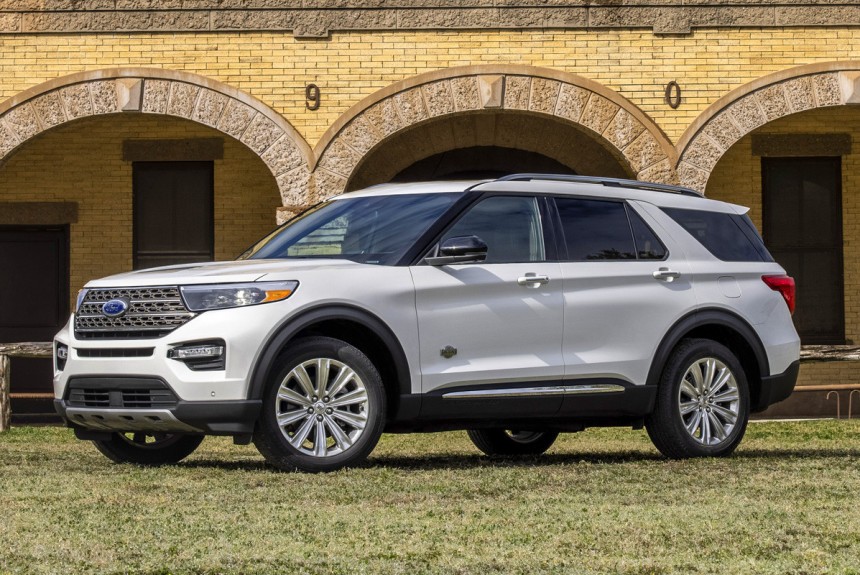 Кроссовер Ford Explorer обзавелся богатой версией King Ranch