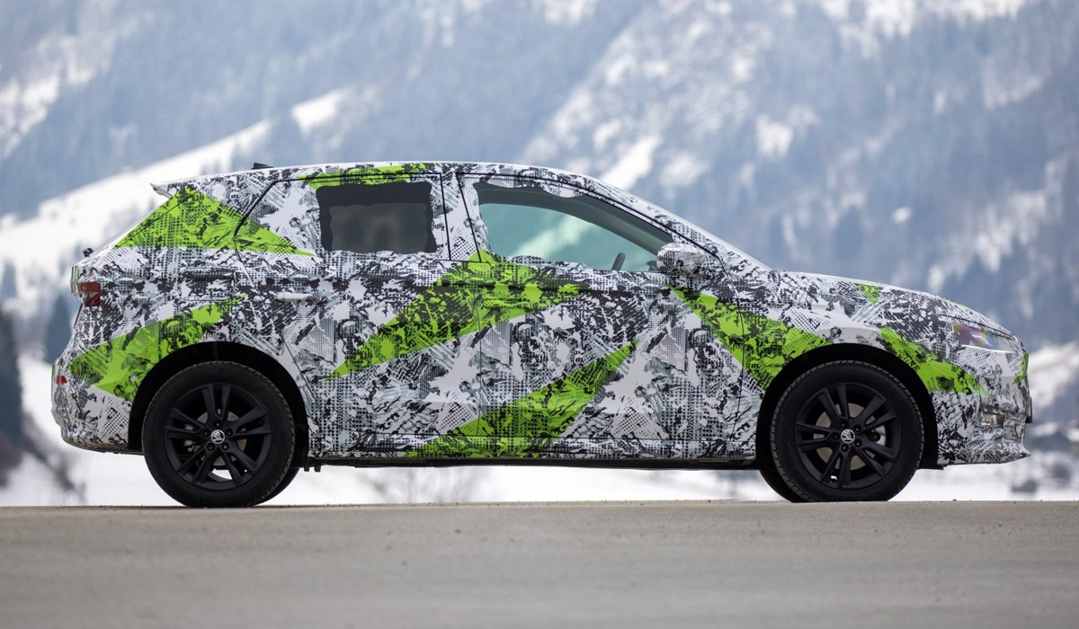 Появились подробности о новом хэтчбеке Skoda Fabia