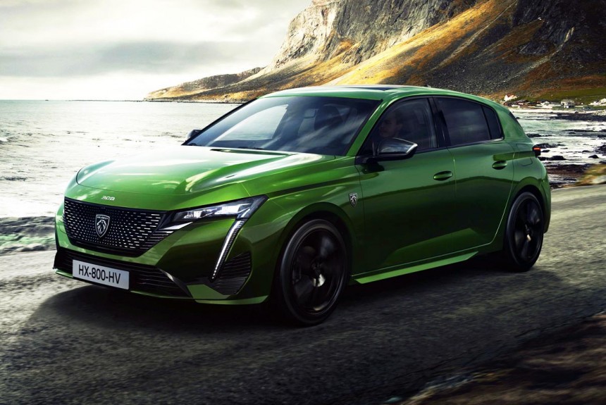 Представлен хэтчбек Peugeot 308 нового поколения