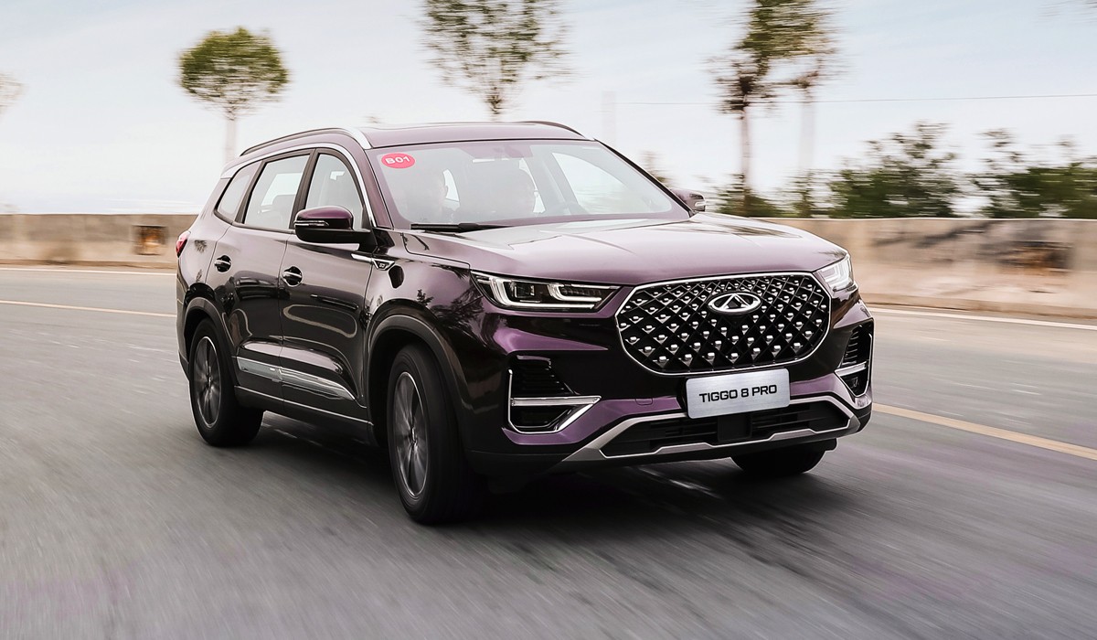 Кроссовер Chery Tiggo 8 Pro: комплектации и цены