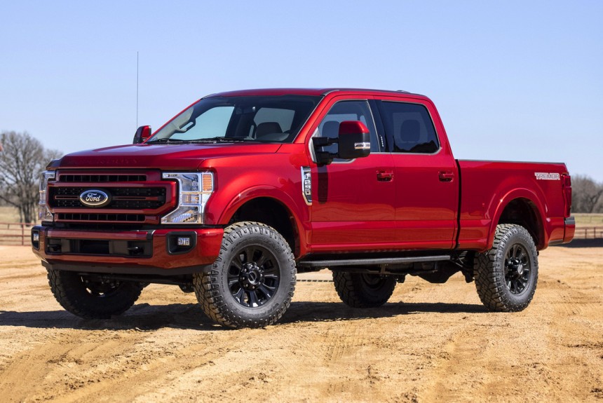 Тяжелые пикапы Ford Super Duty обновлены во второй раз
