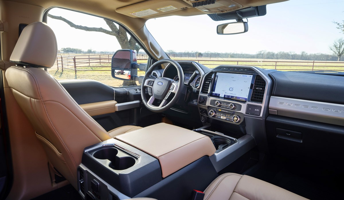 Тяжелые пикапы Ford Super Duty обновлены во второй раз