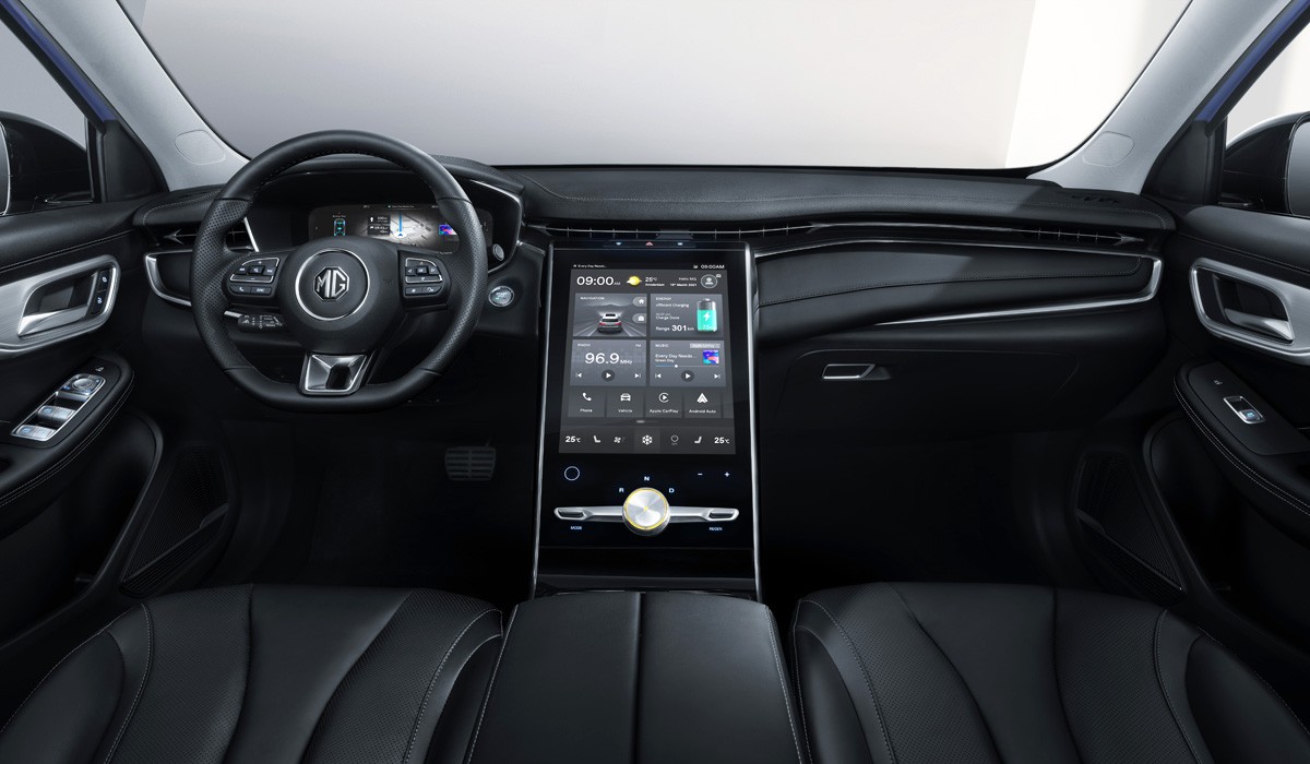 Новые электромобили MG Marvel R и MG 5 для Европы