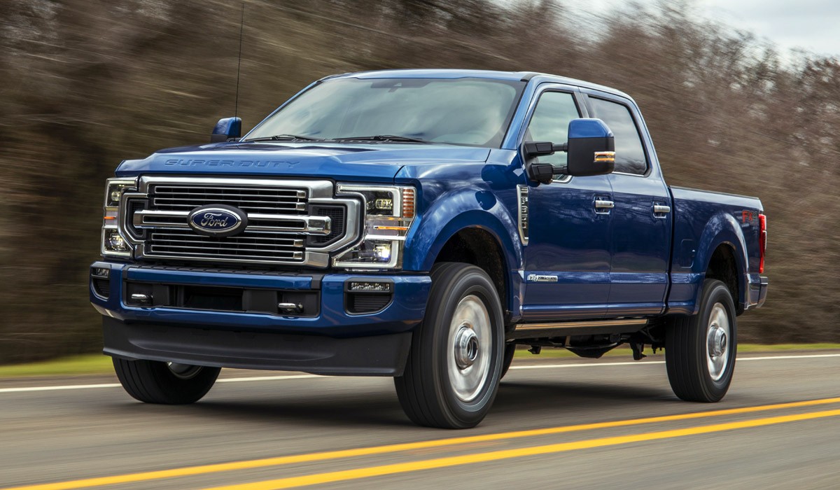 Тяжелые пикапы Ford Super Duty обновлены во второй раз
