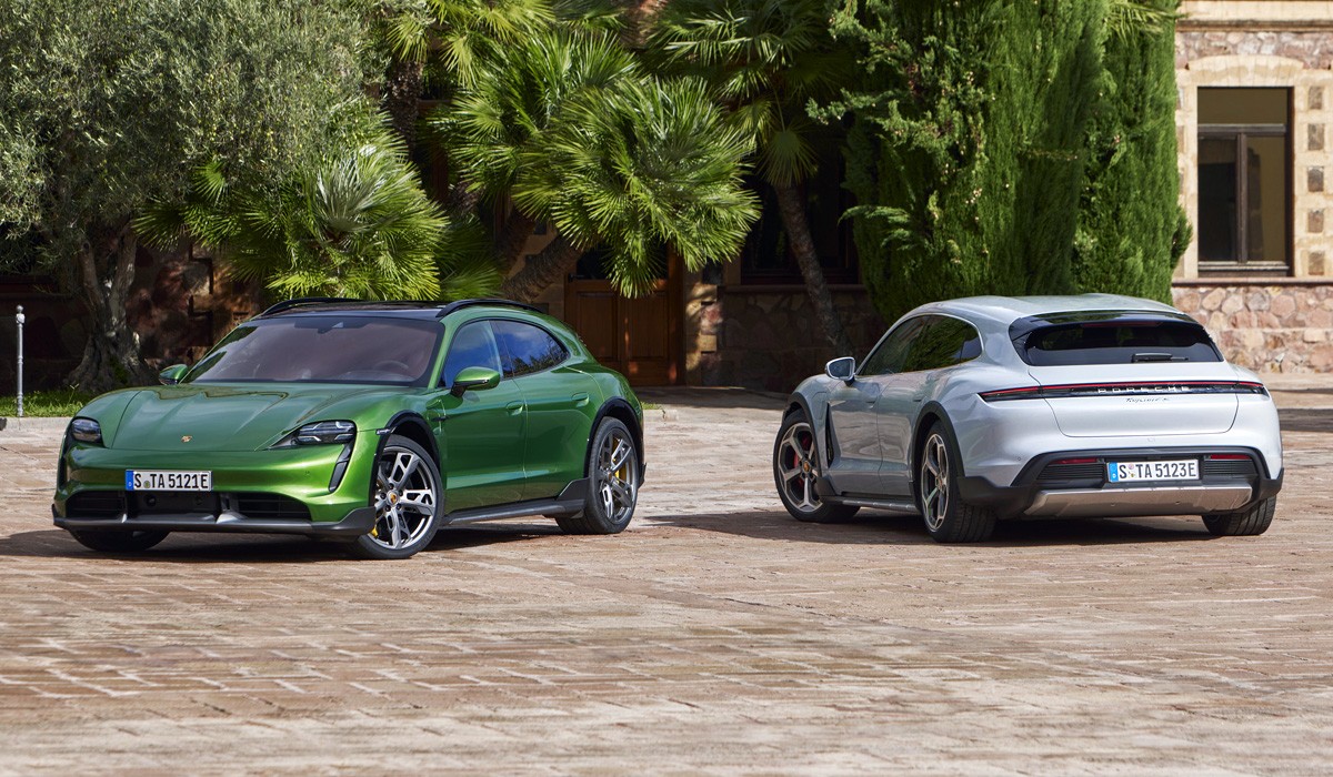 Универсал Porsche Taycan Cross Turismo: серийная версия Универсал Porsche Taycan Cross Turismo: серийная версия