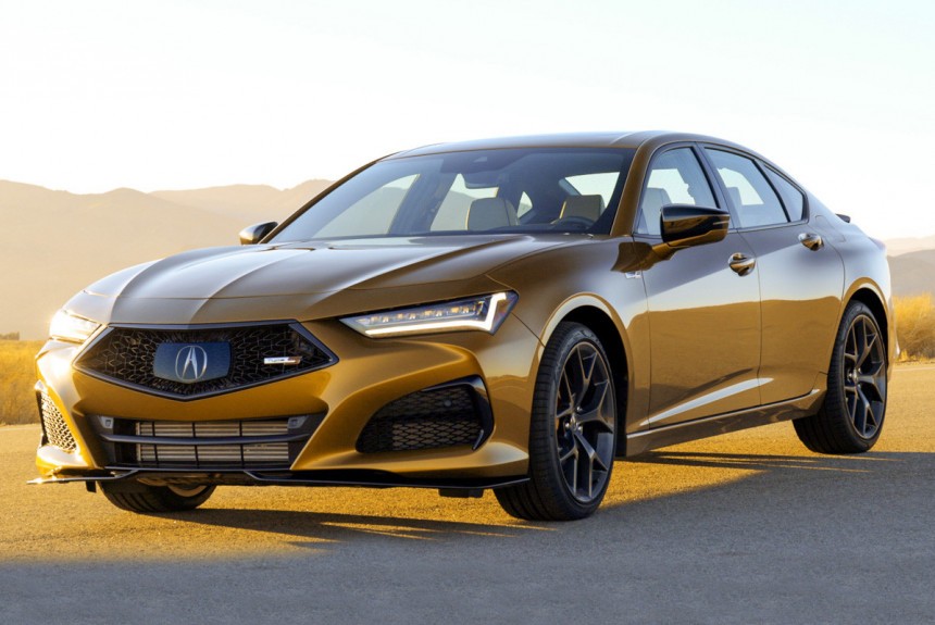 «Горячий» седан Acura TLX Type S готов к бою