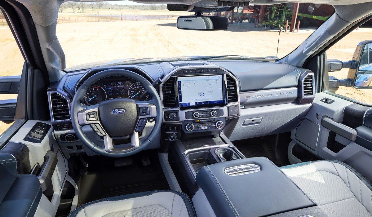 Тяжелые пикапы Ford Super Duty обновлены во второй раз