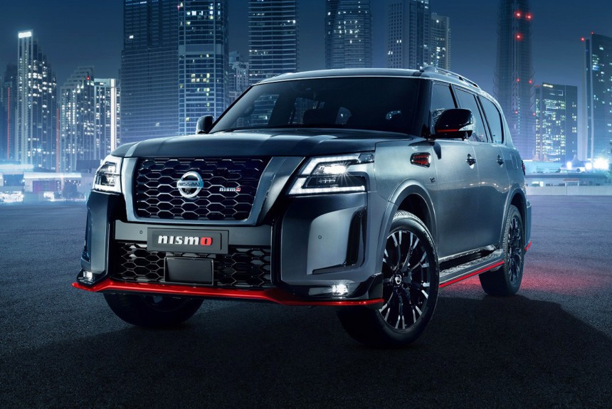 Nissan Patrol Nismo обновлен вслед за базовой моделью Nissan Patrol Nismo обновлен вслед за базовой моделью
