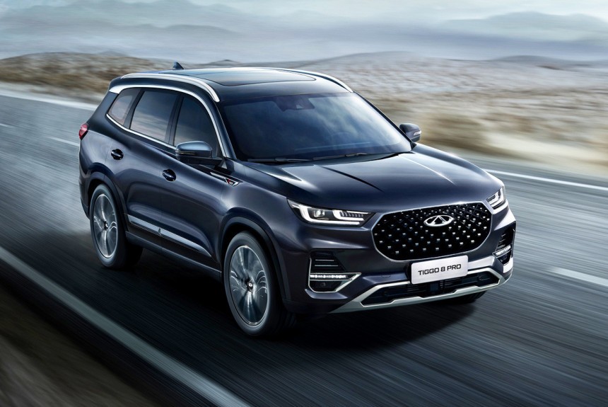 Кроссовер Chery Tiggo 8 Pro: комплектации и цены