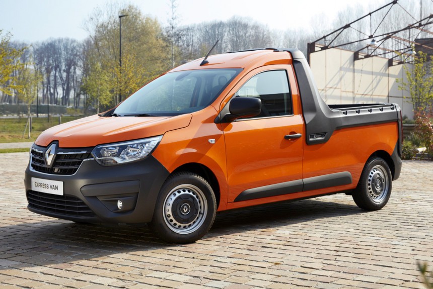 В гамме новой модели Renault Express появился пикап В гамме новой модели Renault Express появился пикап