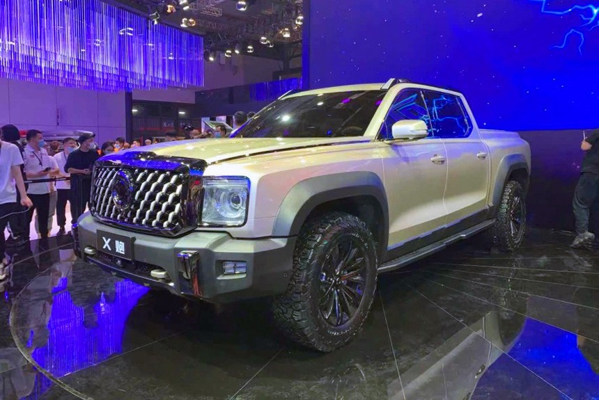 На подходе Great Wall X Cannon — большой пикап с мотором V6 На подходе Great Wall X Cannon — большой пикап с мотором V6