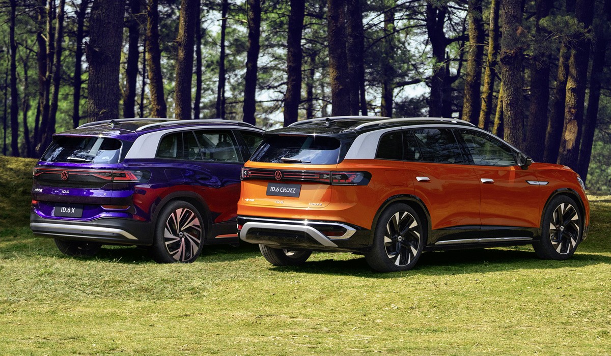 Трехрядный кроссовер Volkswagen ID.6 дебютировал в двух вариантах Трехрядный кроссовер Volkswagen ID.6 дебютировал в двух вариантах