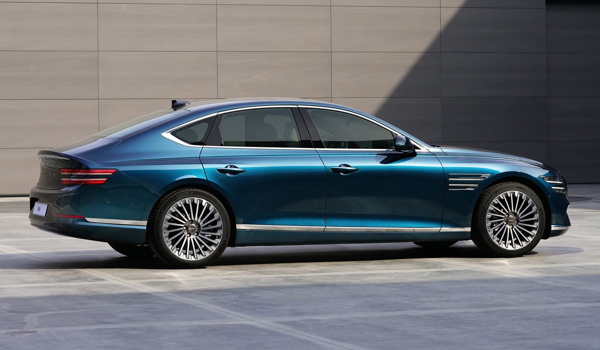 Седан Genesis Electrified G80: первый электромобиль марки Седан Genesis Electrified G80: первый электромобиль марки