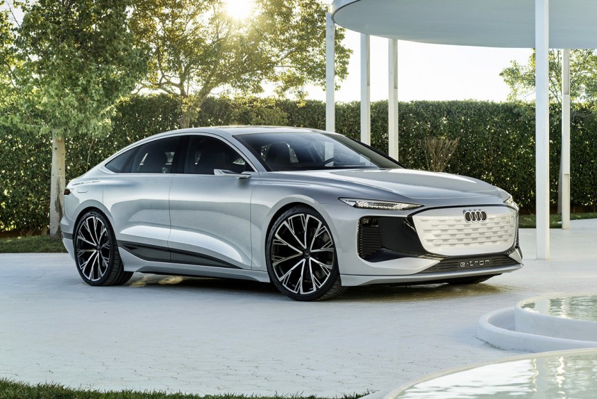 Концепт Audi A6 e-tron предвосхитил новое поколение модели Концепт Audi A6 e-tron предвосхитил новое поколение модели