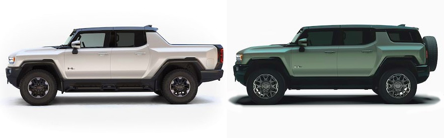 Внедорожник GMC Hummer EV SUV составил компанию пикапу Внедорожник GMC Hummer EV SUV составил компанию пикапу