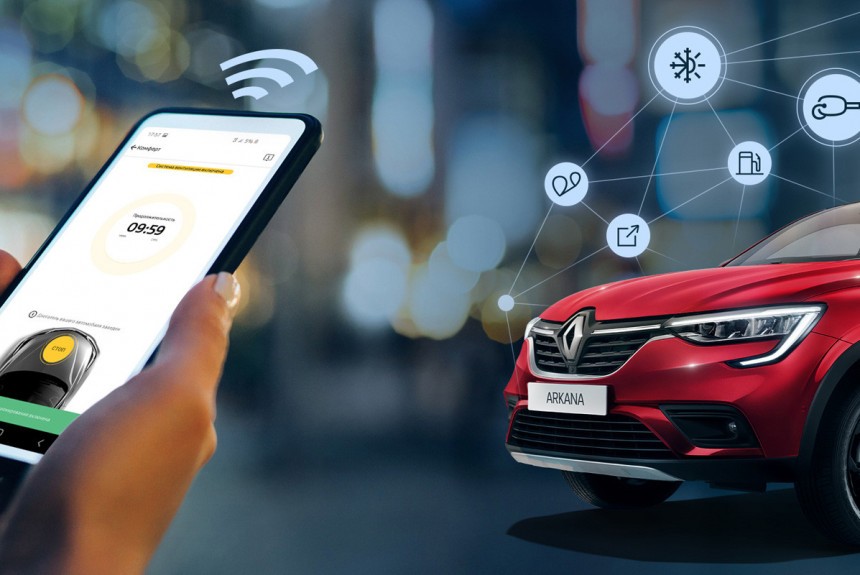 У российских кроссоверов Renault появилась телематическая система У российских кроссоверов Renault появилась телематическая система
