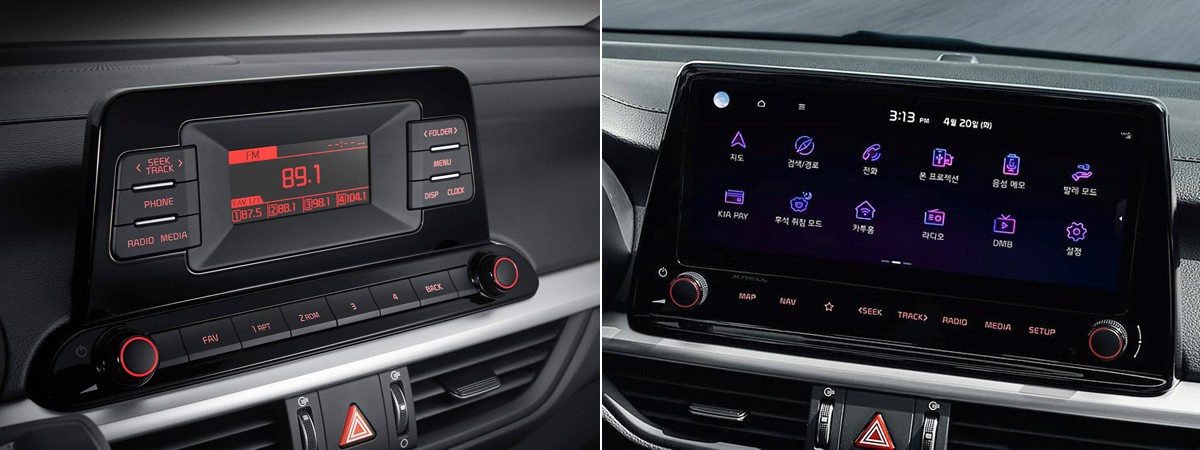 Обновленное семейство Kia K3: седан и хэтчбек