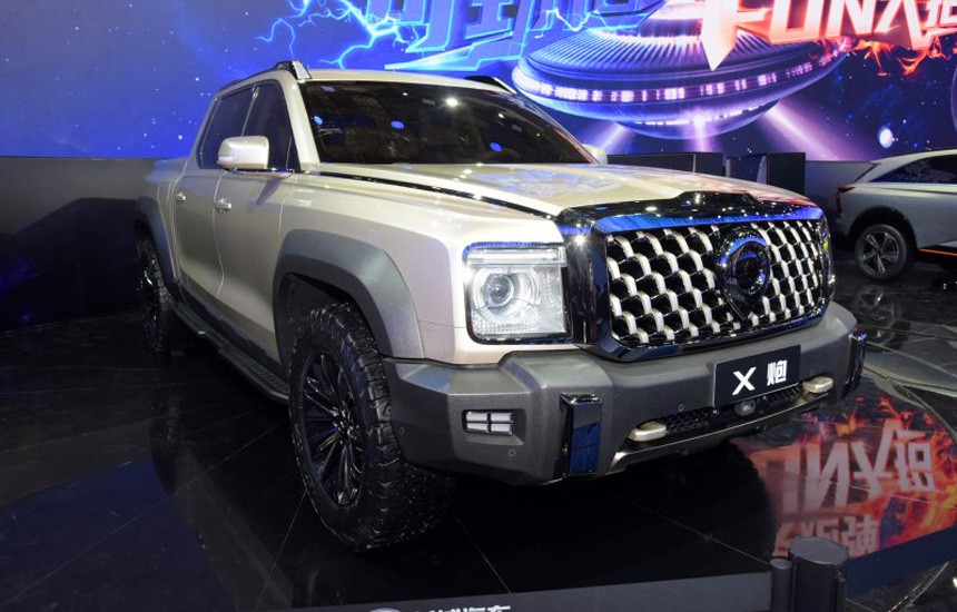На подходе Great Wall X Cannon — большой пикап с мотором V6 На подходе Great Wall X Cannon — большой пикап с мотором V6