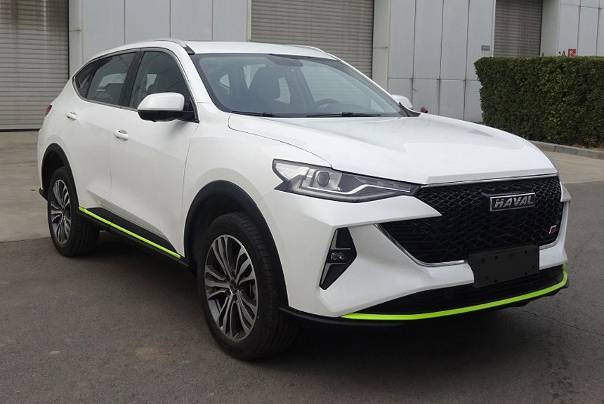 Haval готовит рестайлинг семейства F7/F7x и еще один кроссовер