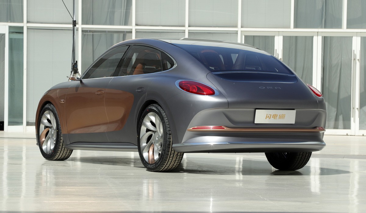 Great Wall показал мощный фастбек Ora Conceptcat Great Wall показал мощный фастбек Ora Conceptcat