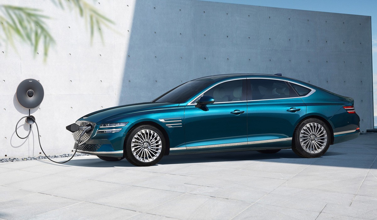 Седан Genesis Electrified G80: первый электромобиль марки Седан Genesis Electrified G80: первый электромобиль марки