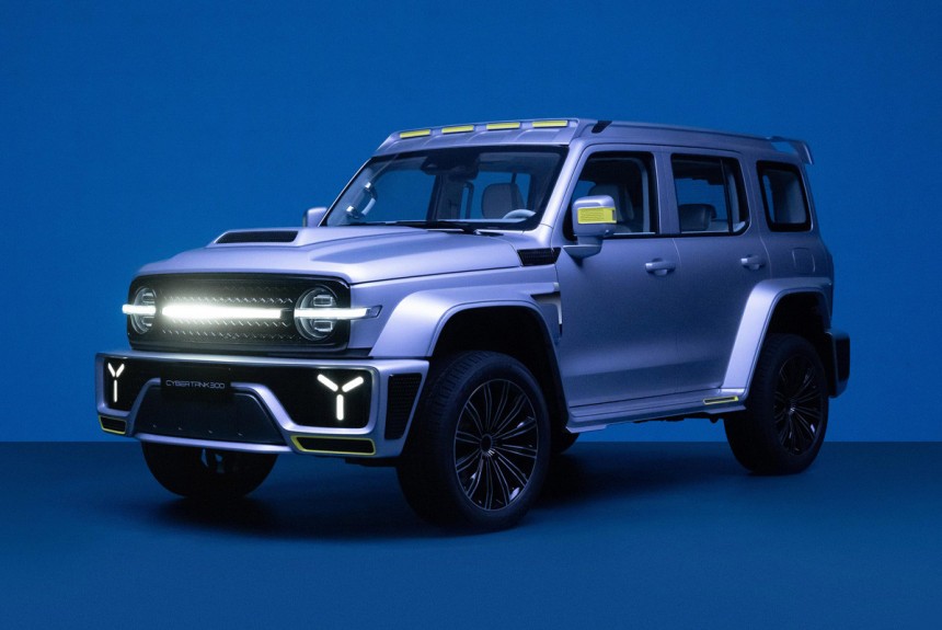 Great Wall с новым брендом Tank: мотор V6 и Кибертанк Great Wall с новым брендом Tank: мотор V6 и Кибертанк