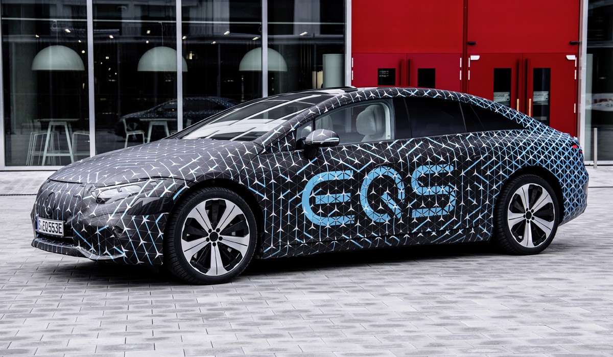 Электрический Mercedes-Benz EQS и рекордная аэродинамика Электрический Mercedes-Benz EQS и рекордная аэродинамика