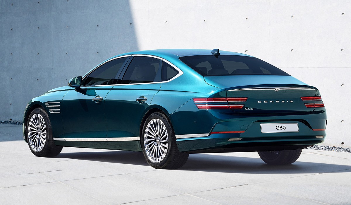 Седан Genesis Electrified G80: первый электромобиль марки Седан Genesis Electrified G80: первый электромобиль марки