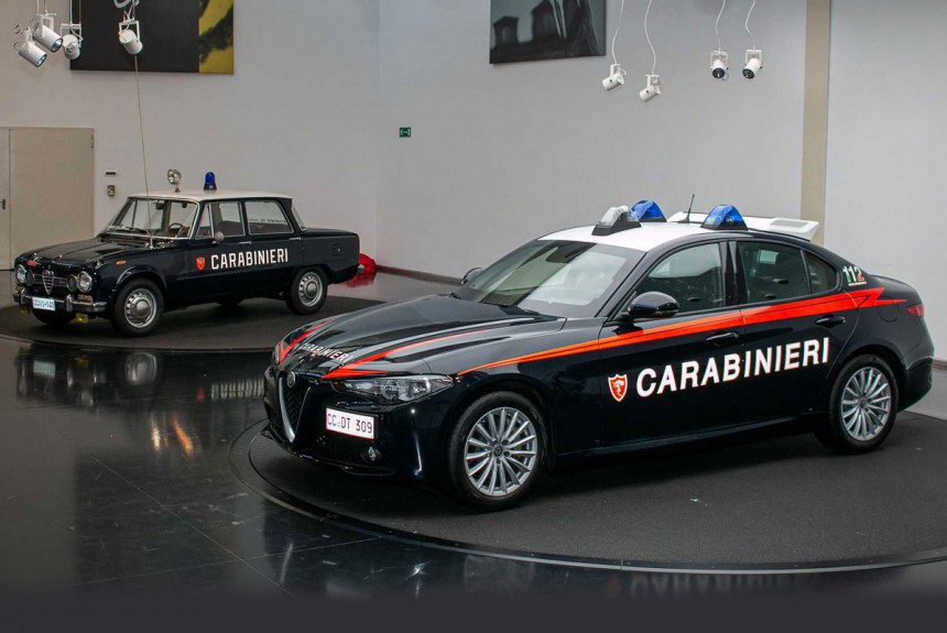 Для карабинеров подготовлена бронированная Alfa Romeo Giulia