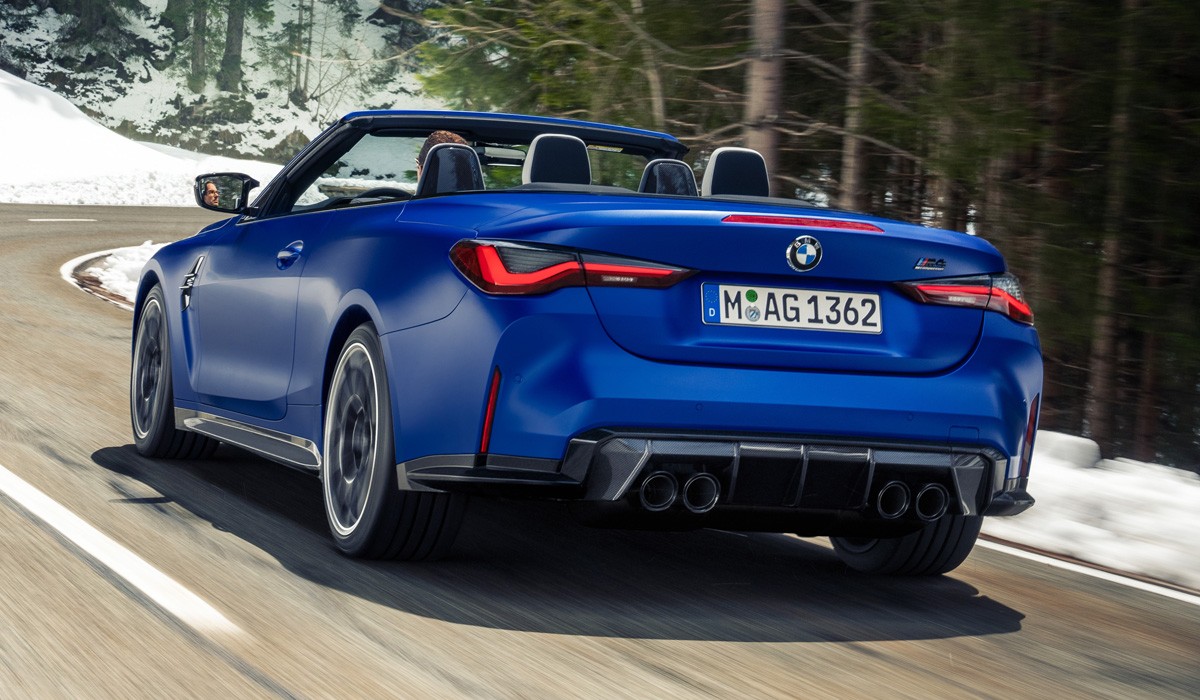 Новый кабриолет BMW M4: только с полным приводом