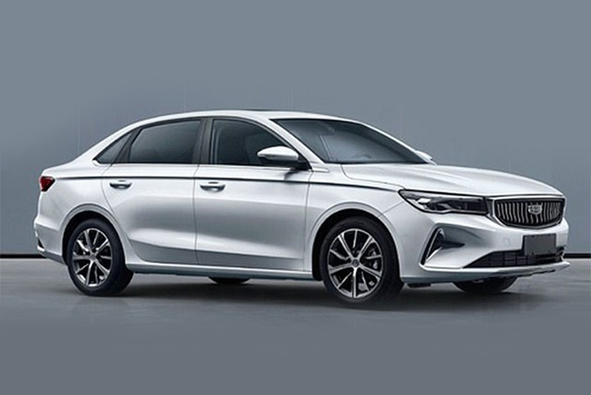 Седан Geely Emgrand третьего поколения придет на смену первому