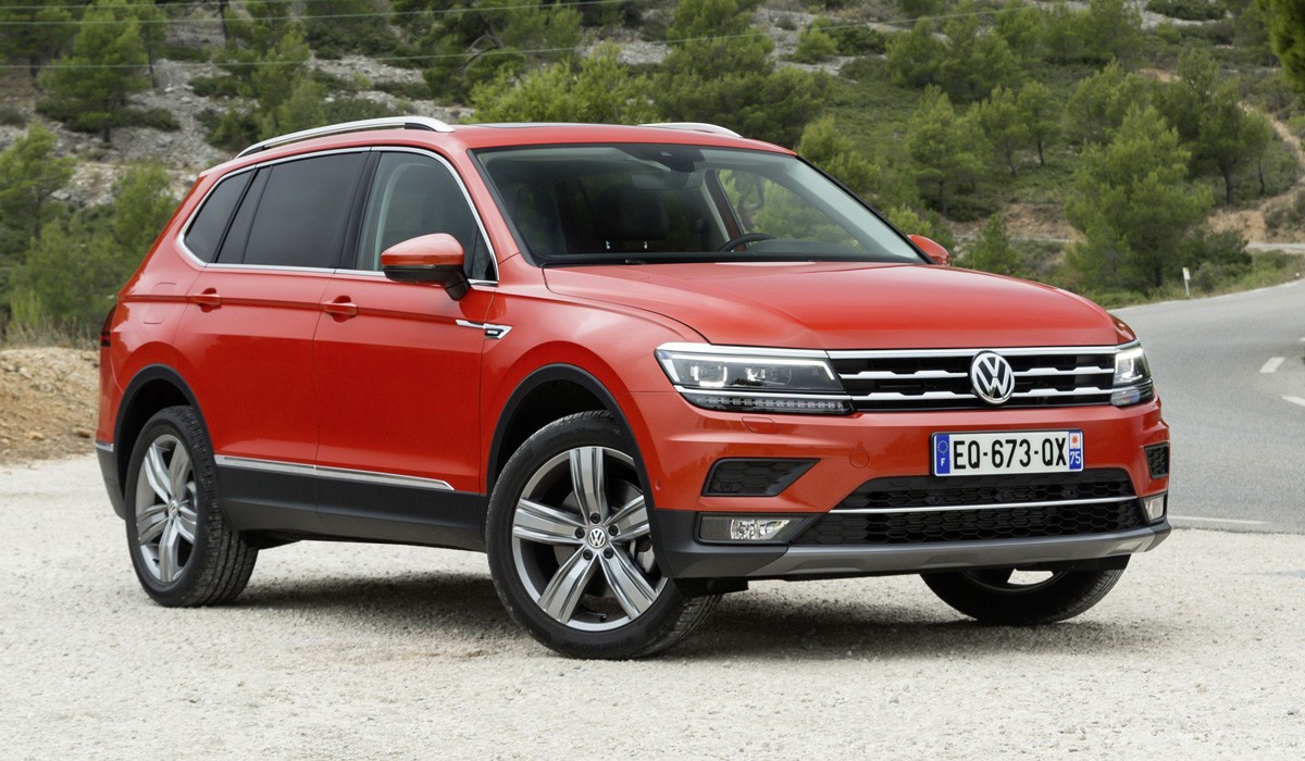 Удлиненный Volkswagen Tiguan Allspace: скоро рестайлинг Удлиненный Volkswagen Tiguan Allspace: скоро рестайлинг