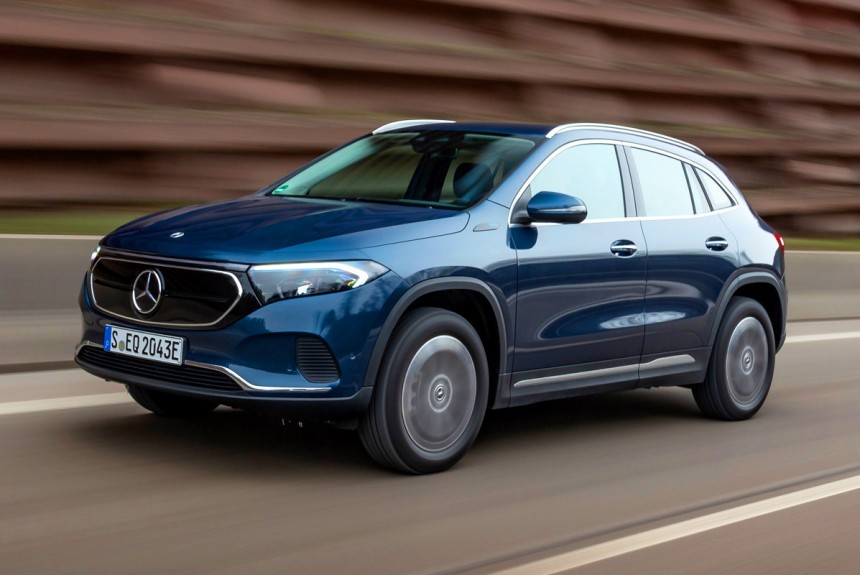 Полноприводный Mercedes-Benz EQA дебютировал в Европе Полноприводный Mercedes-Benz EQA дебютировал в Европе