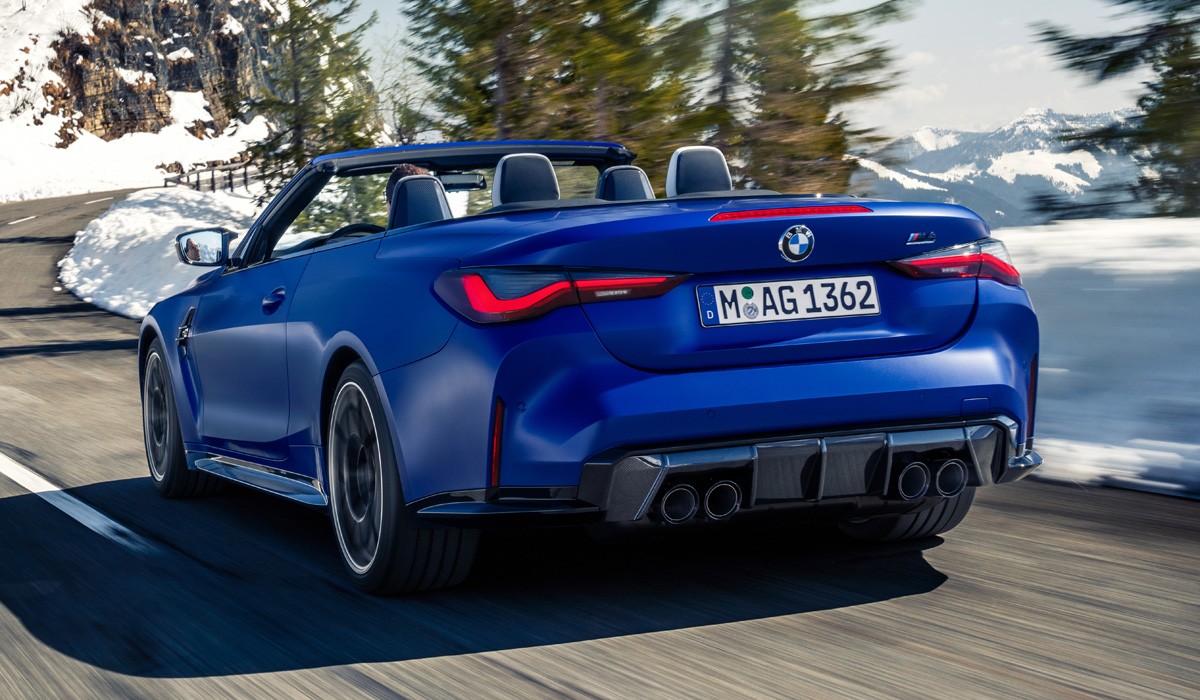Новый кабриолет BMW M4: только с полным приводом