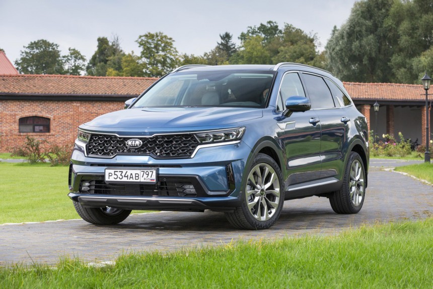 Кроссовер Kia Sorento обзавелся двигателем V6