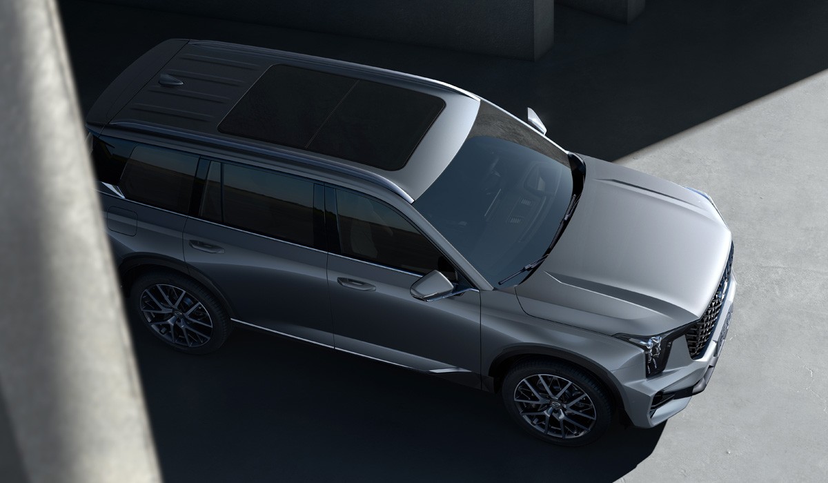 Новый кроссовер GAC Trumpchi GS8: первые изображения Новый кроссовер GAC Trumpchi GS8: первые изображения