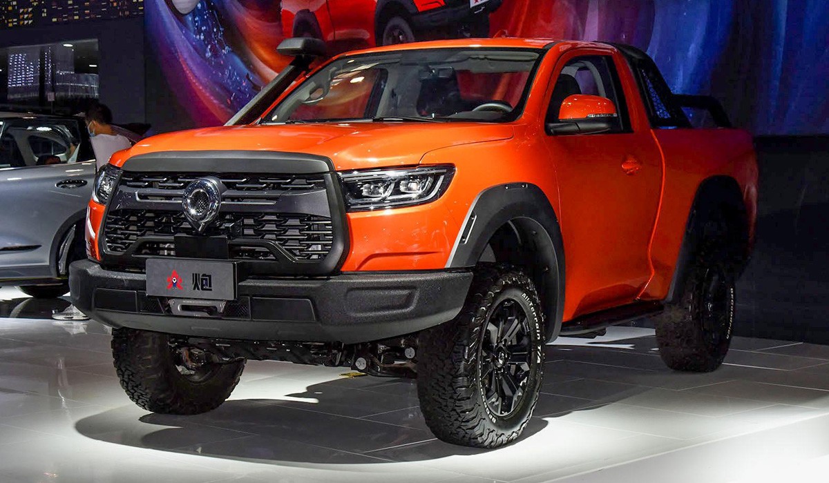 Новый пикап Great Wall Artillery с всеядной подвеской