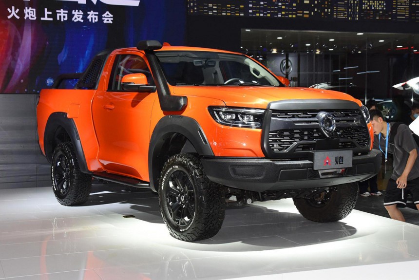 Новый пикап Great Wall Artillery с всеядной подвеской