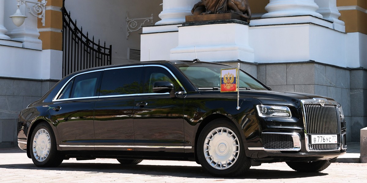 Седан Aurus Senat сертифицирован на постоянной основе Седан Aurus Senat сертифицирован на постоянной основе