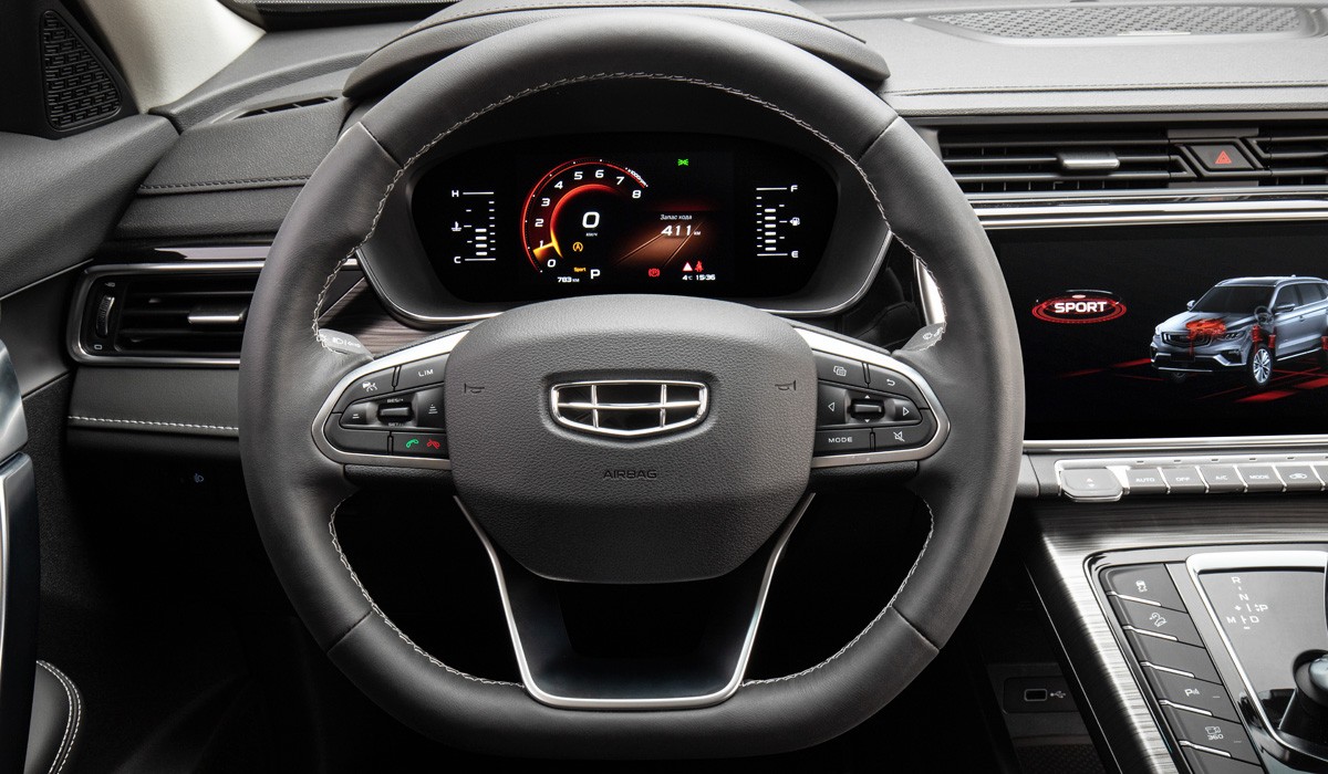 Кроссовер Geely Atlas Pro для России: только богатые версии Кроссовер Geely Atlas Pro для России: только богатые версии